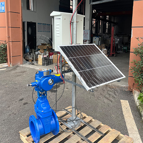 卢龙皓久 Z945X-16Q免布线太阳能电动闸阀 农业灌溉 支持远程智能控制